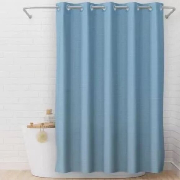 Original Hookless 3-In-1Shower Decorative Curtain, NWT - Picture 1 of 4